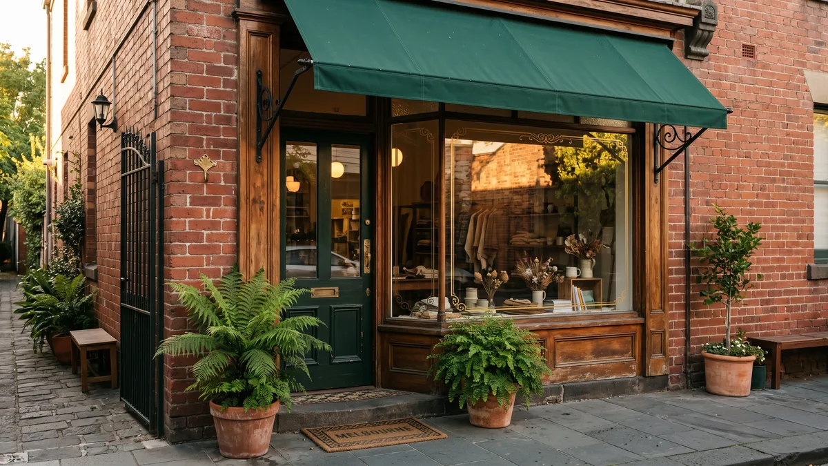 Melbourne small business owner reviewing Google Maps results showing the local pack on a laptop